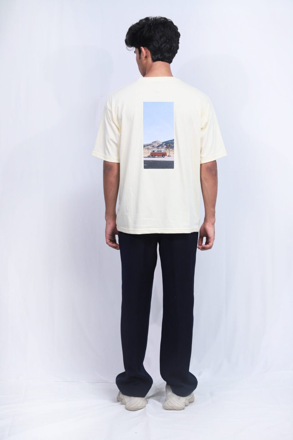 OVERSIZED BACK PRINTED T-SHIRT - Image 4