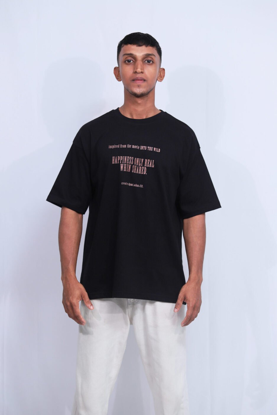 OVERSIZED BACK PRINTED T-SHIRT - Image 3