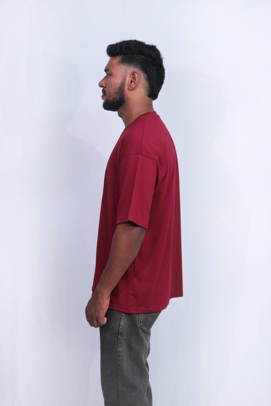 T-SHIRT WITH CONTRAST PRINT - Image 3